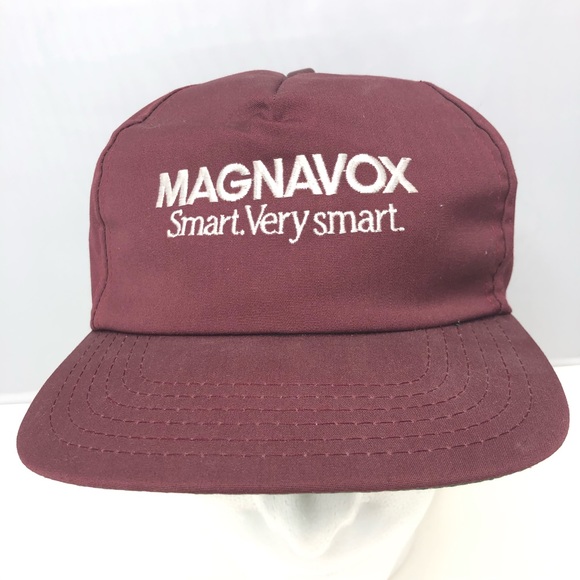 Vintage Other - Vintage Magnavox Hat Snapback 90s Technology